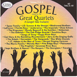 Gospel Sung by the Great Quartets - Vol 3