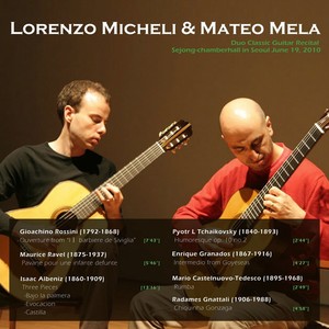 Lorenzo Micheli & Matteo Mela Duo Classic Guitar Recital (로렌조 & 마테오 듀오 클래식 기타 리사이틀)