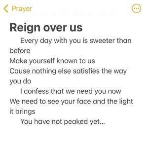 Reign on us