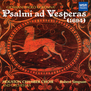 Colonna: Psalmi ad Vesperas, Op. 12 (1694)