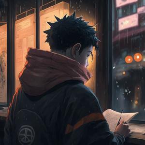 rainy melancholic day