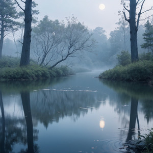 A Slow River Through Glass