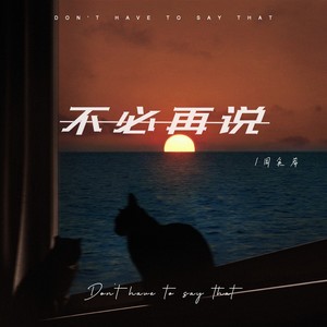 不必再说 (伴奏)