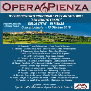 Concorso Lirico Opera Pienza 2018