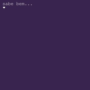 Sabe Bem (Explicit)