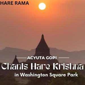 Chant Hare krishna in Square Park