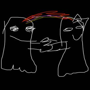 kiss stains (feat. amor)