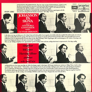 Johanson, S.-E.: Choral Music (Gothenburg Chamber Choir, Eriksson)