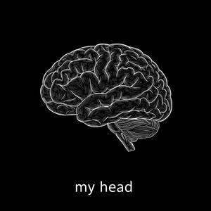 my head