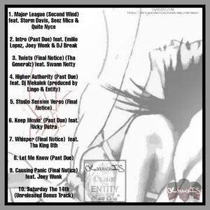 Want Nothing (bonus track) (feat. Entity) (Explicit)