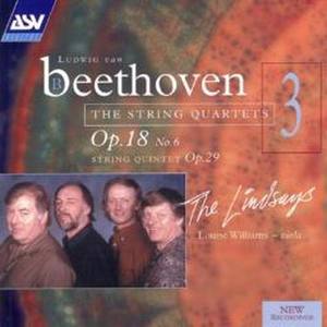 Beethoven - String Quartets Vol. 3 Opus 18 No. 6