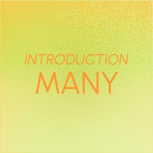 Introduction Many