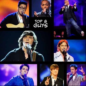 Top 16 Singers American Idol S09 Original Version (top 8 guys)