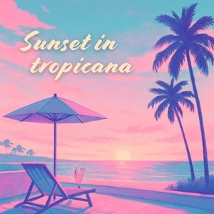 sunset in tropicana