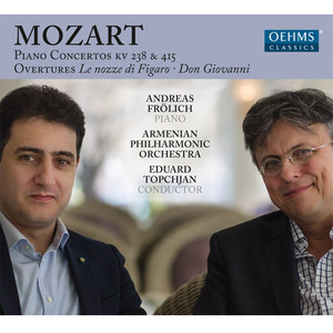 Mozart, W.A.: Piano Concertos Nos. 6 and 13 / Overtures (Frölich, Armenian Philharmonic, Topchjan)