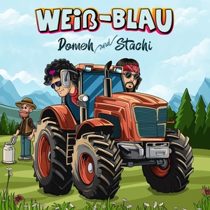 Weiß-Blau