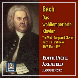 J.S. Bach: The Well-Tempered Clavier, Book 1, BWV 846-869