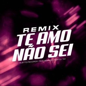 TE AMO NÃO SEI (Remix) [Explicit]