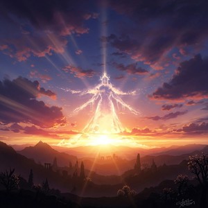 Утреннею Зарёю одену