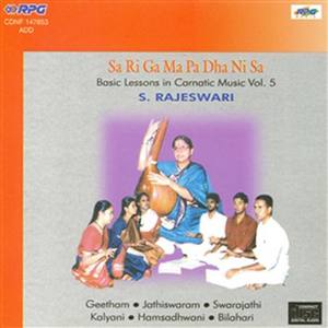 Basic Lessons In Carnatic -S. Rajeswari