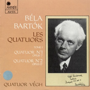 Bartók: Les quatuors, Vol. 1