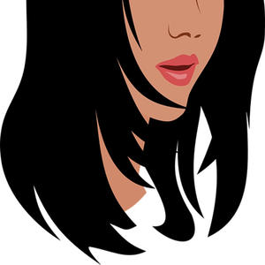 Girl With Black Hair (Explicit)