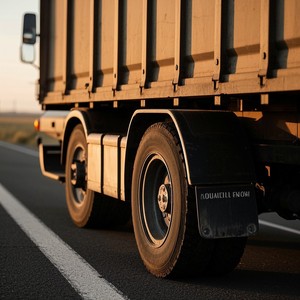 Caminhão na estrada