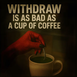 WITHDRAW IS AS BAD AS A CUP OF COFFEE