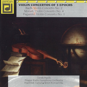 Bach, Mozart & Paganini: Violin Concertos of Three Epochs