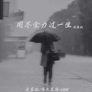 用尽全力过一生 (深情版伴奏)