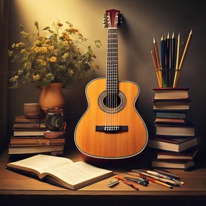 Guitar Music Bliss: Focused Melodies for Study