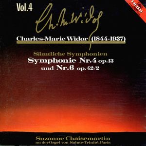 Charles Marie Widor: Sämtliche Sinfonien, Vol. 4 - Sinfonie No. 6, g-moll - Adagio