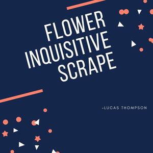 Flower Inquisitive Scrape