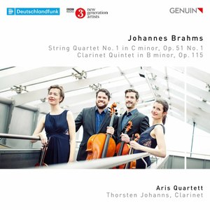 Brahms: String Quartet No. 1 in C Minor, Op. 51 No. 1 & Clarinet Quintet in B Minor, Op. 115