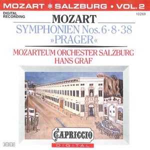 MOZART, W.A.: Symphonies, Vol. 2 (Salzburg Mozarteum Orchestra, Graf) - Nos. 6, 8 and 38, "Prague"