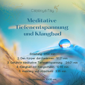 Meditative Tiefenentspannung und Klangbad