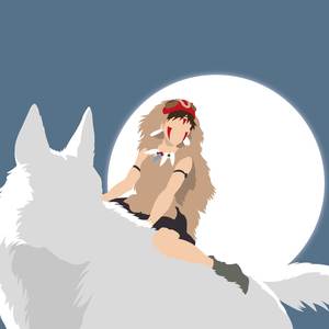 Mononoke Hime (From "Princess Mononoke") but it's lofi