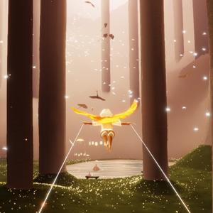 天在下雨，我在落淚，打雷了，我哭得好大聲。