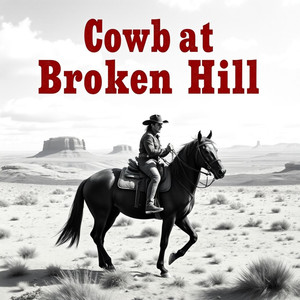 Nino Pequeno - Cowboy at broken hill in the Summer.