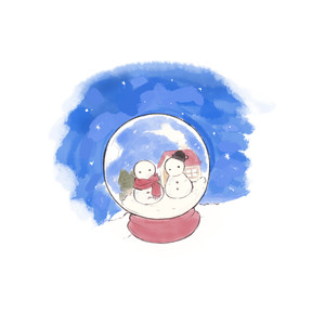 겨울밤 (winter night)