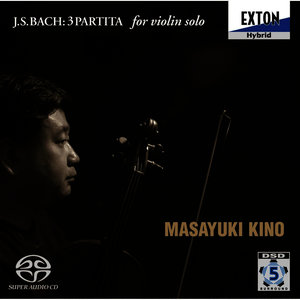 J.s.bach : 3 Partitas For Violin Solo