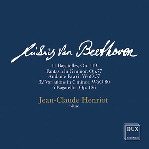 BEETHOVEN, L. van: Piano Music (Henriot)