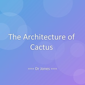 The Architecture of Cactus