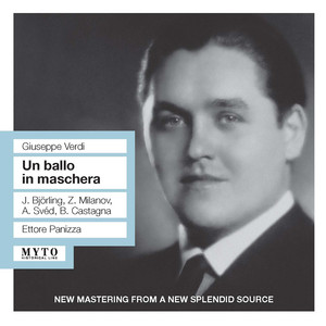 VERDI, G.: Ballo in maschera (Un) [Opera] [Björling, Svéd, Milanov, Metropolitan Opera Chorus and Orchestra, Panizza] [1940]