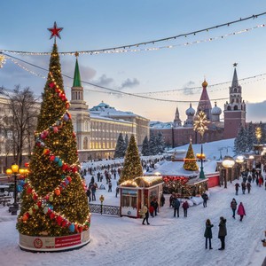 Новый год. Москва - Ленинград.