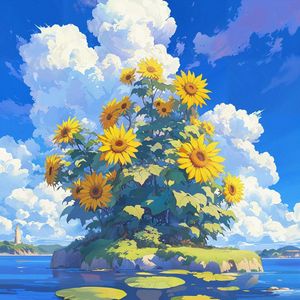 Sunflower Island