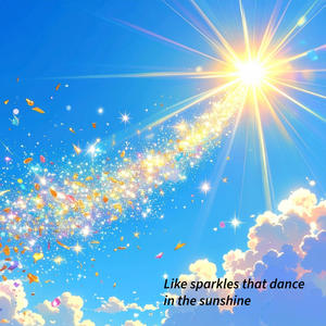 Like sparkles that dance in the sunshine