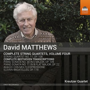 11 Bagatelles, Op. 119 (arr. D. Matthews for string quartet) - 11 Bagatelles, Op. 119 (arr. D. Matthews for string quartet): No. 1. Allegretto