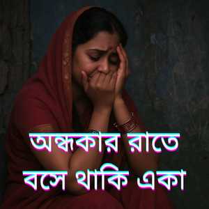অন্ধকার রাতে বসে থাকি একা