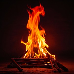 Fire in the sunshine